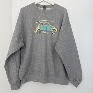 Graphic Grey Crewneck